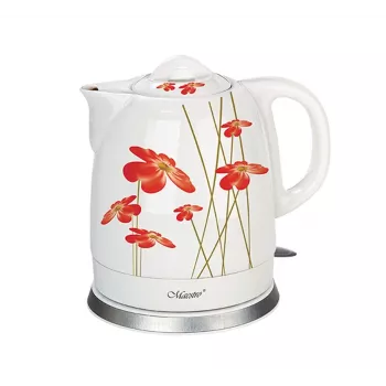 Feel-Maestro MR-066-RED FLOWERS elektrinis virdulys 1,5 l 1200 W raudonas, baltas
