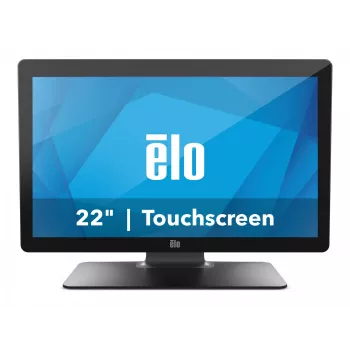 Monitor ELO 2202L 22 colių FHD talpinis 10 jutiklių USB apsauga nuo akinimo berėmis stovas