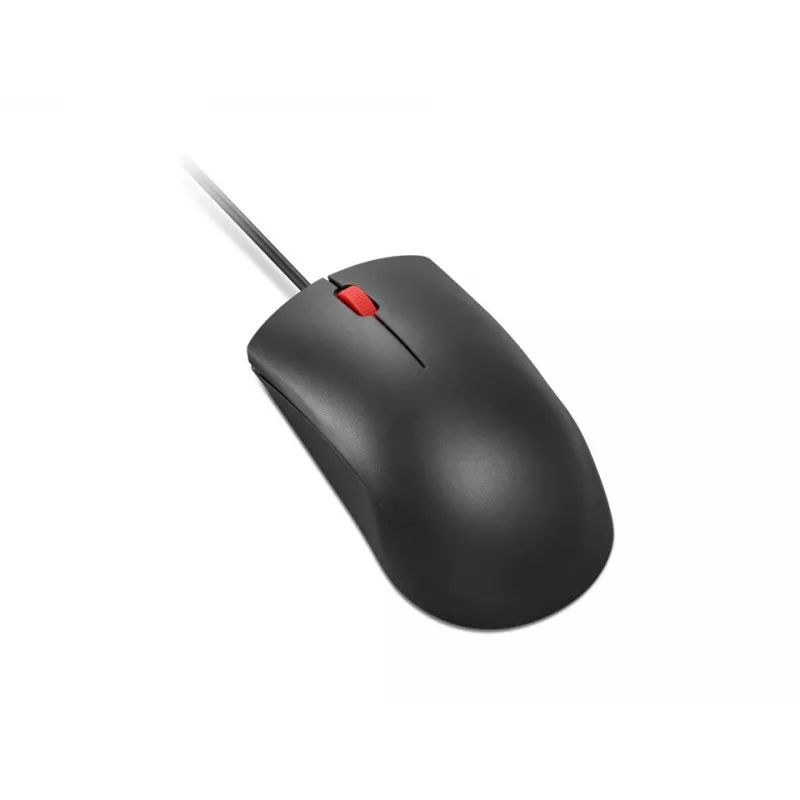 Laidinė USB-A pelė Lenovo 120 — juoda, abiem rankoms tinkama, 1600 DPI, 3 mygtukai, 1,5 m laidas