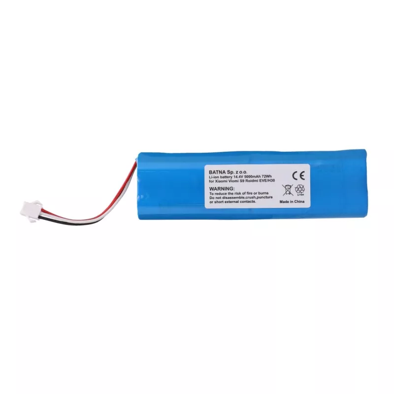 Akumuliatorius Roidmi Eve/H30 H18650CH-4S2P 5000mAh 14.4V 72Wh