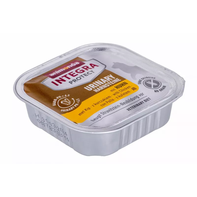 Drėgnas kačių maistas animonda Integra Protect Grain Free Chicken 100 g — šlapimo takų priežiūra, suaugusiems
