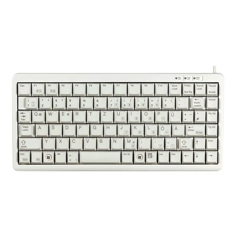CHERRY G84-4100 klaviatūra universali USB QWERTZ vokiečių Pilka