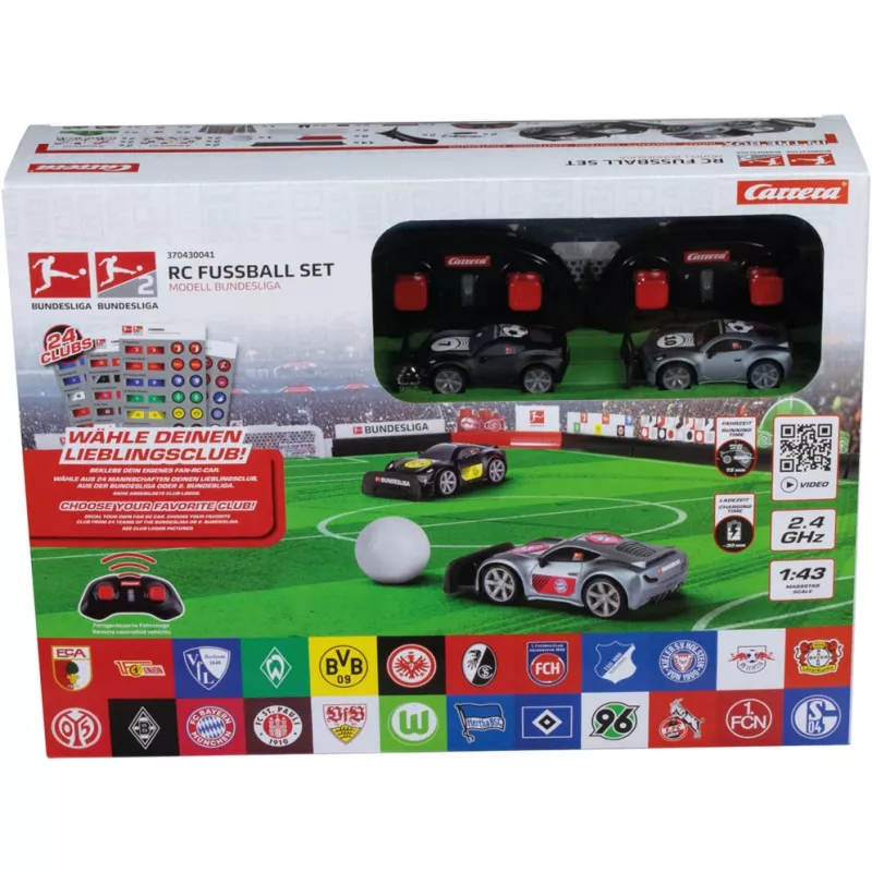 Carrera Bundesliga - 2.4GHz RC futbolo rinkinys (370430041)