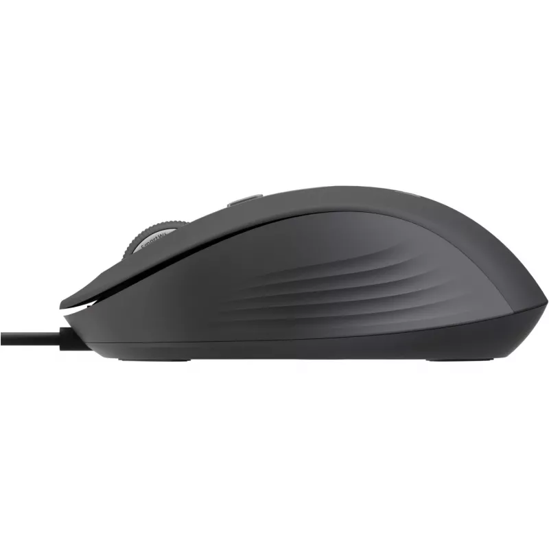 Logitech Signature Wired M520 for Business Optical Wired pelė USB-C Plug-and-Play Windows/Mac/Chrome/PC/laptops - Graphite