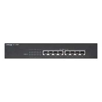 Lancom GS-1208P, Nevaldomas, Gigabitinio eterneto (10/100/1000), maitinimas per eternetą (PoE), montavimas stove, 1U