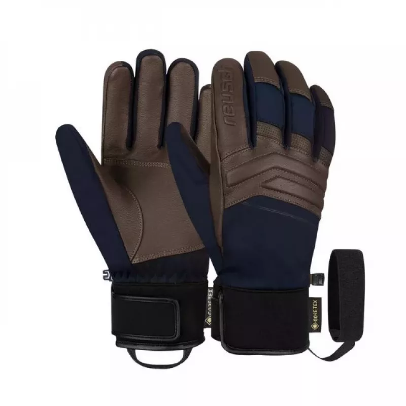REUSCH JUPITER GORE-TEX GLOVES SIZE 9 tamsiai mėlynos