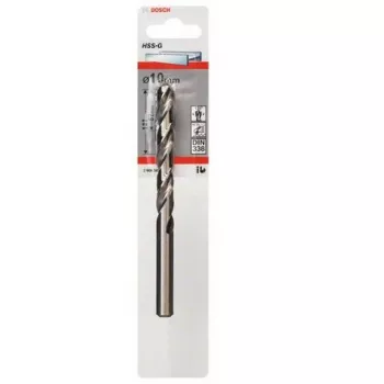 Bosch Metal drill bit HSS-G, DIN 338, Drill, Twist drill bit, 1 cm, 133 mm, Metal, 8.7 cm