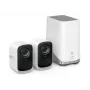Eufy Security S300 EufyCam 3C 2 kamerų rinkinys, lauko apsaugos kamera, belaidė, 4K kamera, išplečiama vietinė atmintis iki 16 TB, veido atpažinimo AI