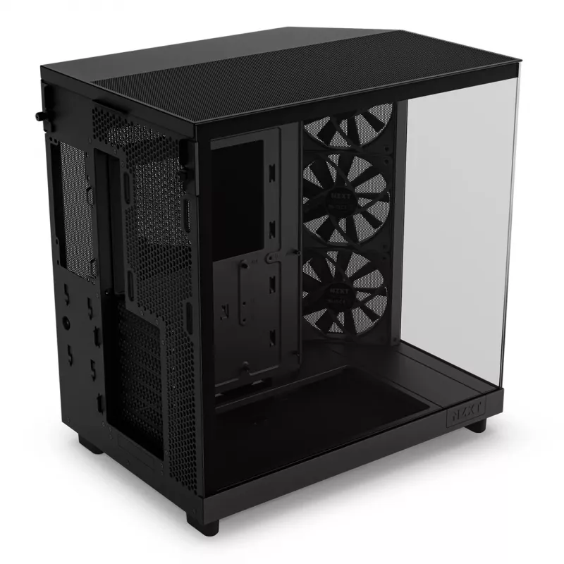 NZXT H6 Flow Midi-Tower - juoda
