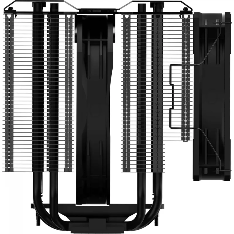 Cooler Master MasterAir MA824 Stealth procesoriaus oro aušintuvas 120/135 mm, juodas