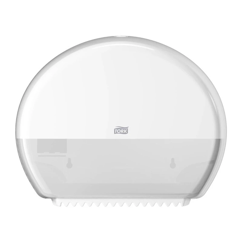 Popierinių rankšluosčių dozatorius Tork Mini Jumbo Roll 132×345×275 mm, baltas, MPN 555000