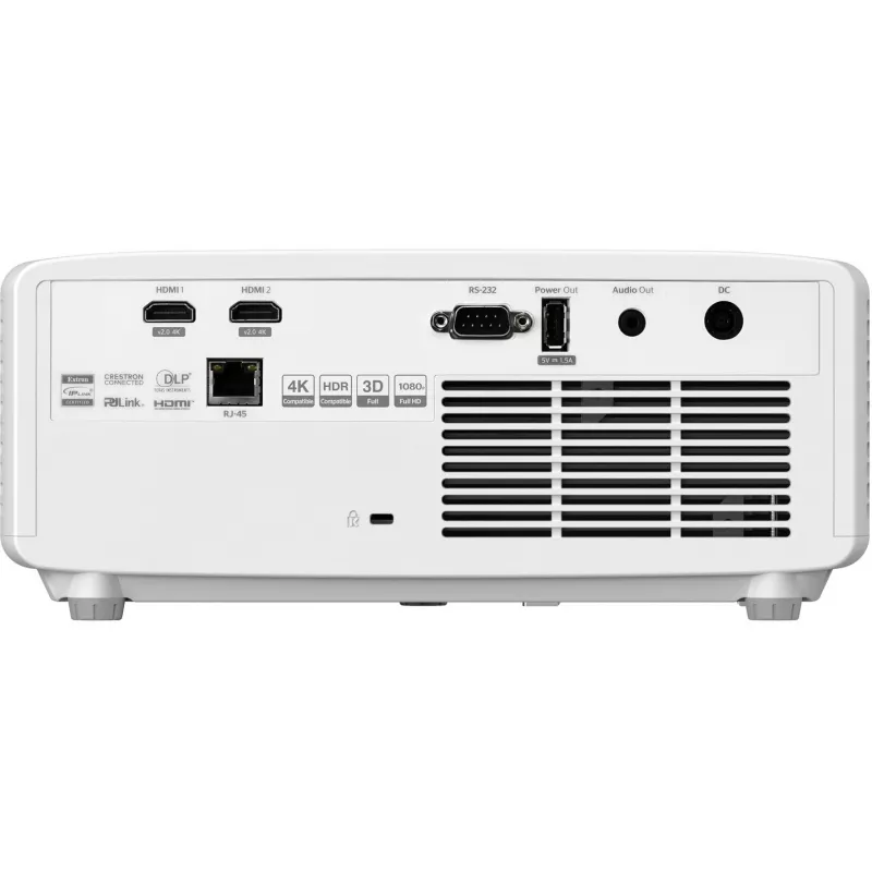 Optoma ZH520 DLP lazerinis projektorius, 5500 lm, Full HD (1920 x 1080), 16:9, 3D, LAN, baltas (E9PD7M201EZ1)
