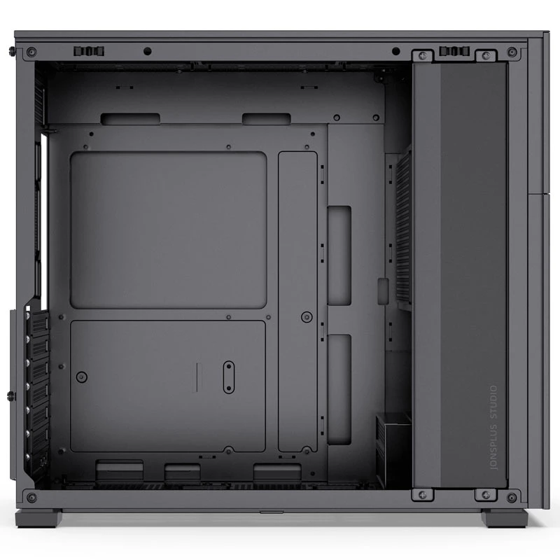 Jonsbo D41 Mesh Standard ATX korpusas – juodas, grūdintas stiklas