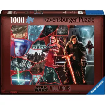 Dėlionė Ravensburger Star Wars Villainous Kylo Ren 1000 detalių