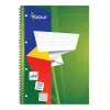 Užrašų knygutė su spirale Forpus, A4/70, languota, minkštas viršelis 0722-003