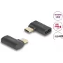 USB adapteris DeLOCK 60245 40 Gbps USB Type-C PD 3.1 240 W kampuotas