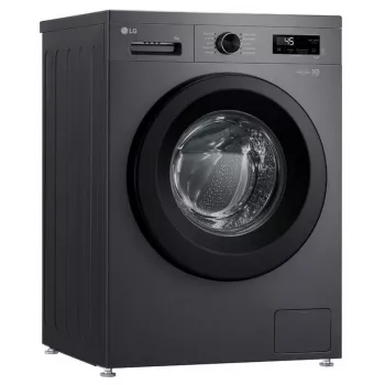 LG Skalbimo mašina | F4X1009NMB | Energijos efektyvumo klasė A | Priekinis pakrovimas | Skalbimo talpa 9 kg | 1400 aps./min. | Gylis 55 cm | Plotis 60 cm | Ekranas | LED | Garų funkcija | Tiesioginė pavara