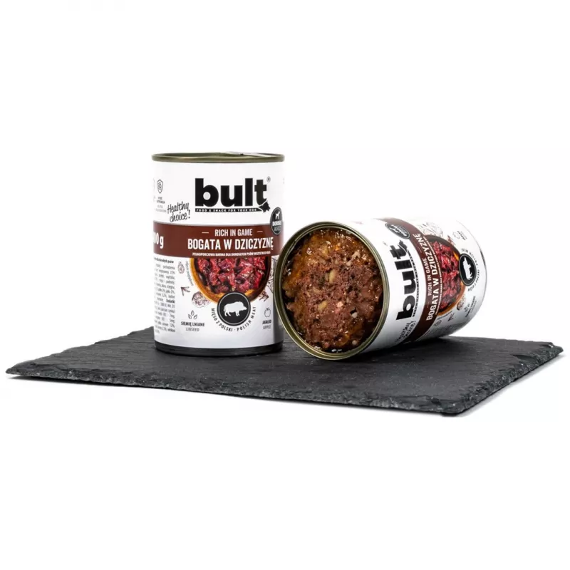 BULT, gausu žvėrienos - šlapias šunų maistas - 800 g