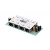 PoE injektorius Extralink 4 prievadų 4x 100Mb/s RJ45, Fast Ethernet, 48 V, be korpuso