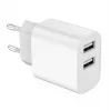 Gembird TA-UC-2A12-01 įkroviklis vidaus AC 2.4A 2 USB baltas