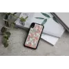 Telefono dėklas iKins skirtas iPhone XR — deimantinis raštas, juodas