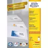 Avery 3655 lipnios etiketės Stačiakampis Nuolatinis Baltos 200 vnt.