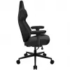 Žaidimų kėdė Thunder X3 CORE TEGC-2069101.11 — ergonomiškas lenktyninio stiliaus dizainas, juoda