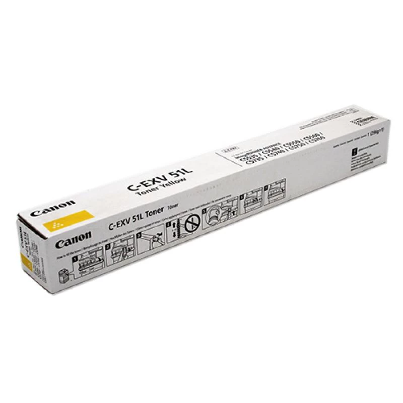 Canon C-EXV51 dažų kasetė Originali geltona