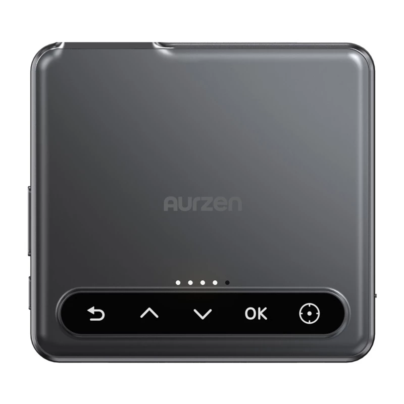 Projektorius Aurzen AURZEN Zip Projector (Pilkas) — nešiojamas namų/verslo projektorius