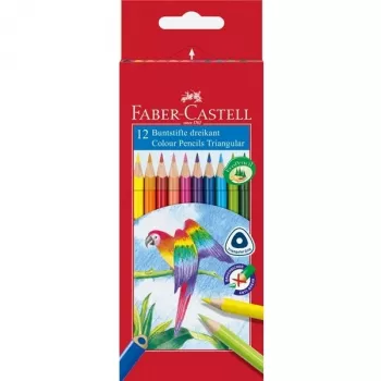 Spalvoti pieštukai Faber-Castell 116512 Daugiaspalviai 12 vnt.