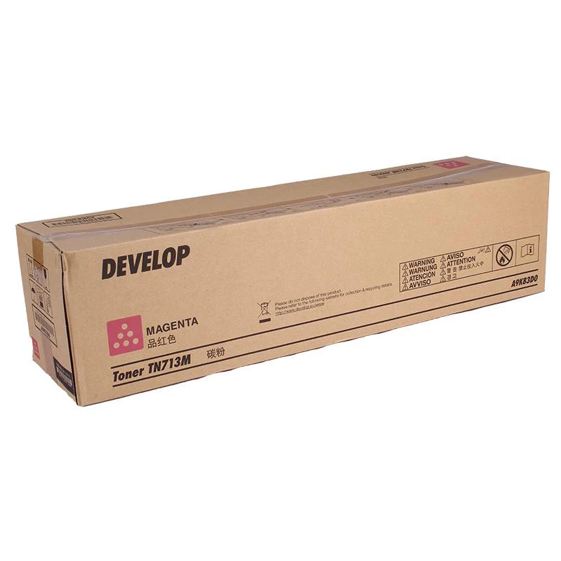 Dažų kasetė Develop TN-713 Magenta — apie 1000 puslapių
