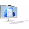 HP 24-cr0009ng AMD Ryzen™ 3 7320U 60,5 cm (23.8) 1920 x 1080 Pixel viskas viename kompiuteris 8 GB LPDDR5-SDRAM 512 GB SSD „Windows 11 Home“ Wi-Fi 6 (802.11ax) Balta (A04VWEA#ABD)