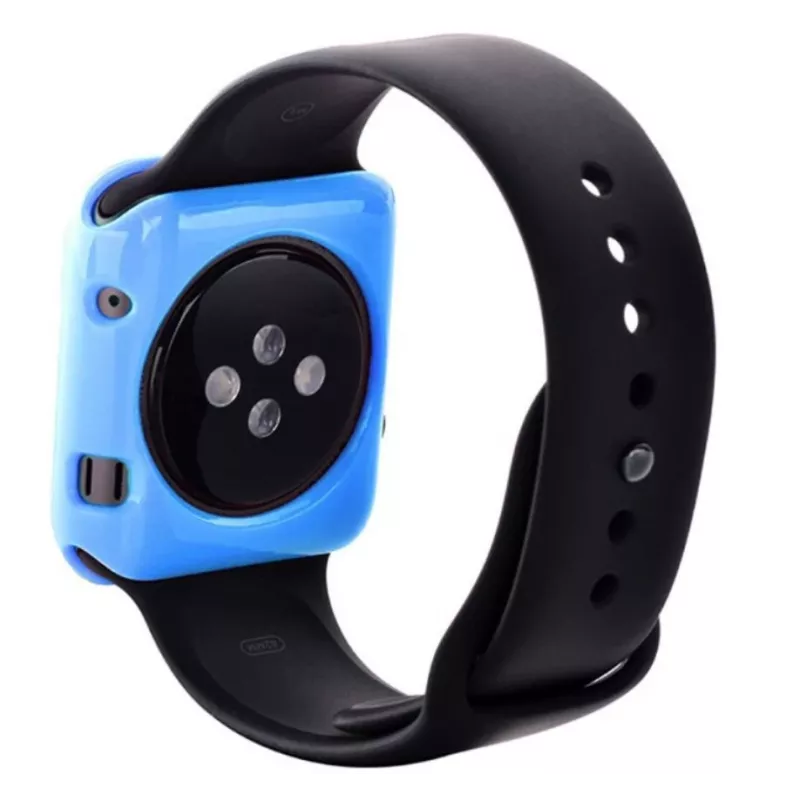 Apsauginis dėklas Devia, skirtas Apple Watch 38mm, mėlynas