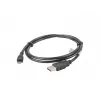 Lanberg CA-USBM-10CC-0010-BK USB laidas USB 2.0 1 m Micro-USB B USB A Juodas