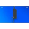 Vidinis kintamosios srovės įkroviklis SAVIO ZA-01, 65W USB‑C PD 3.0, 100–240V įvestis, vienas prievadas, juodas
