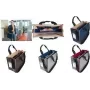 Nešiojamojo kompiuterio krepšys sigel Desk Sharing Bag Bicolor M Mėlynas/Smėlio spalvos 15,4 colio nešiojamiesiems kompiuteriams