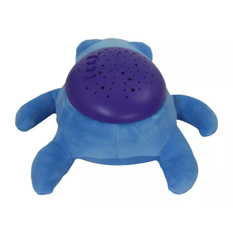 Naktinis šviestuvas Jamara Dreamy Turtle laisvai pastatomas mėlynas violetinis