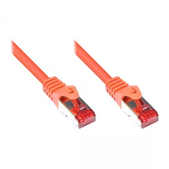 Good Connections Cat.6 komutacinis kabelis S/FTP oranžinis 0,15m
