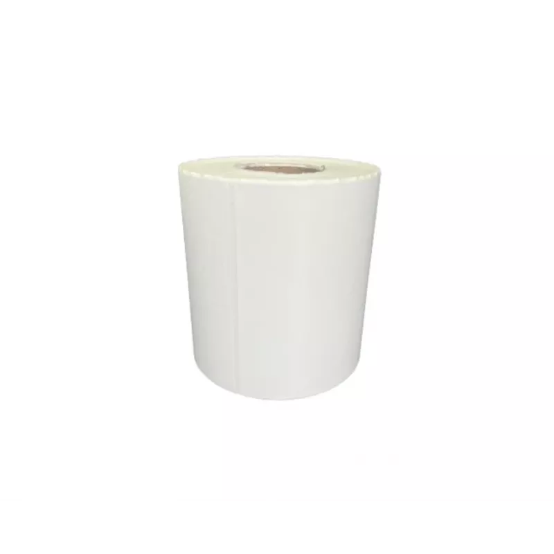 Terminės etiketės BESTPAK 60 x 40 mm, tiesioginio terminio spausdinimo, karšto lydalo klijai, 1000 etikečių ritinyje, balta