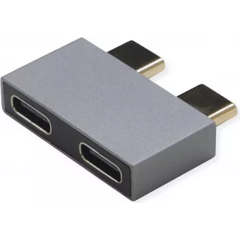 ROLINE USB3.2Gen1 Adptr. 2x C - ST/BU - Adapteris - Skaitmeninis/Duomenų (12.03.2945)