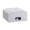 LANBERG Outlet Box RJ-45 Cat6 OU6-0002-W baltas, 2 lizdai, 30×54×57 mm