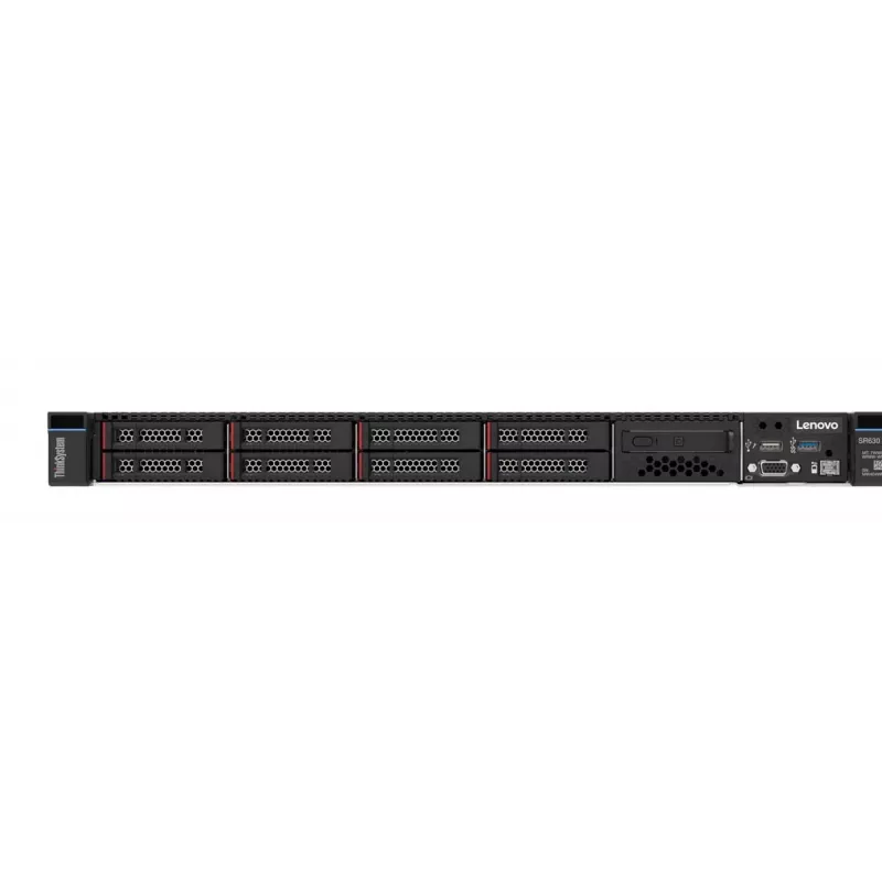Lenovo ThinkSystem SR630 V3 serveris Rack (1U) Intel Xeon Sidabrinė 4509Y 2,6 GHz 32 GB DDR5-SDRAM 1100 W