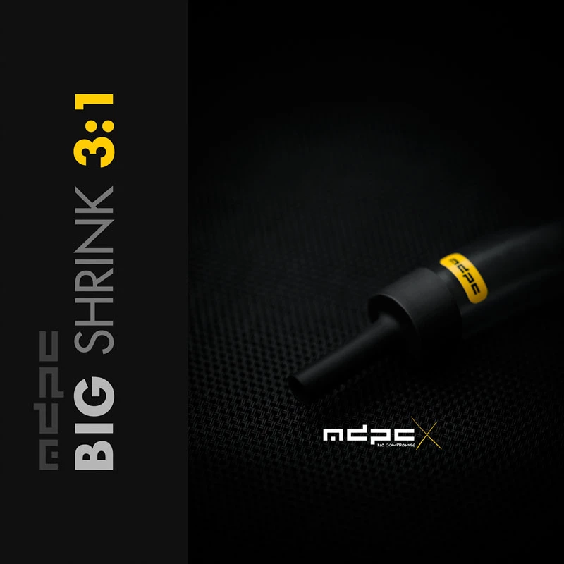 MDPC-X Heat-Shrink Tubing 3:1 BIG - Antracito, 0,20m