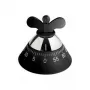 Virtuvės laikmatis Alessi A09 B juodas 120 mm x 120 mm x 90 mm