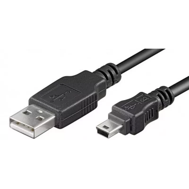 LogiLink USB ilginimo laidas USB A tipo, 4 kontaktų (M) mini USB B tipo, 5 kontaktų (M) 1,8 m (USB Hi-Speed U)