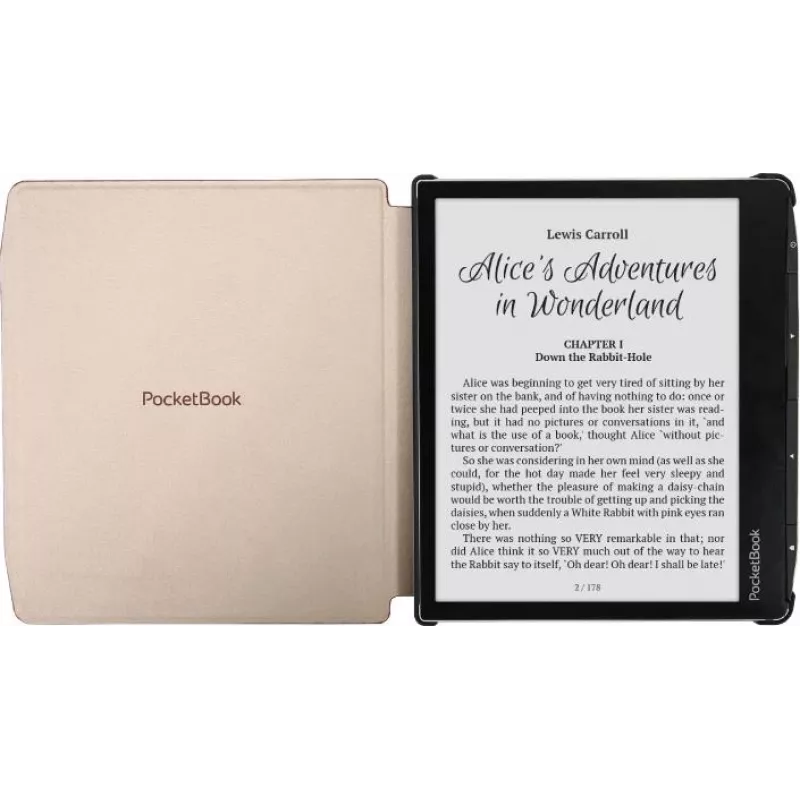 Planšetės dėklas | POCKETBOOK | Rudas | HN-SL-PU-700-BN-WW