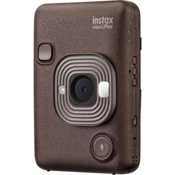 Momentinio spausdinimo fotoaparatas Fujifilm Instax mini LiPlay — 1/5 colio 2560×1920 CMOS, spausdina 86×54 mm, 2,7 colio TFT, bronzinis