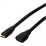 Logilink - USB ilginamasis laidas - Micro-USB Type B (M) į Micro-USB Type B (W) - USB 2.0 - 3 m - Juoda (CU0124)