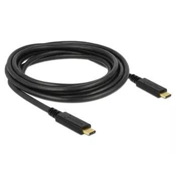USB laidas DeLOCK 83325 USB 2.0 3 m USB C juodas
