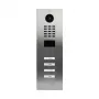 Vaizdo domofonas DoorBird D2104V — nerūdijantis plienas, IP65, IR LED, 10 m judesio jutiklis, PoE (IEEE 802.3af), 10/100 Mbps